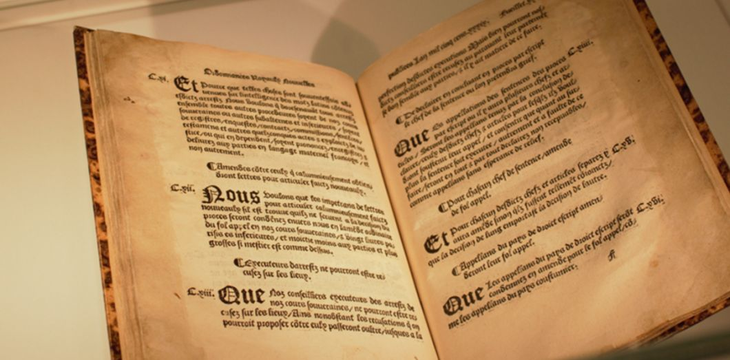 L'ordonnance de Villers-Cotterêts devrait être visible à la Cité internationale de la langue française le 1er novembre 2023. | Eliselfg via Wikimedia Commons 